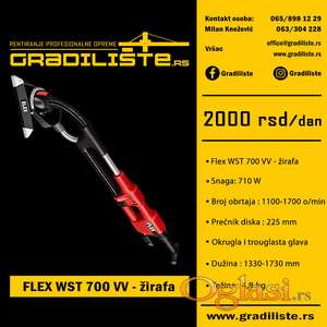 FLEX WST 700 VV - žirafa /najam